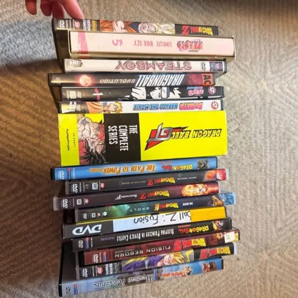 Dragon Ball / Dragon Ball Z / Dragon Ball GT / Naruto Anime movie lot